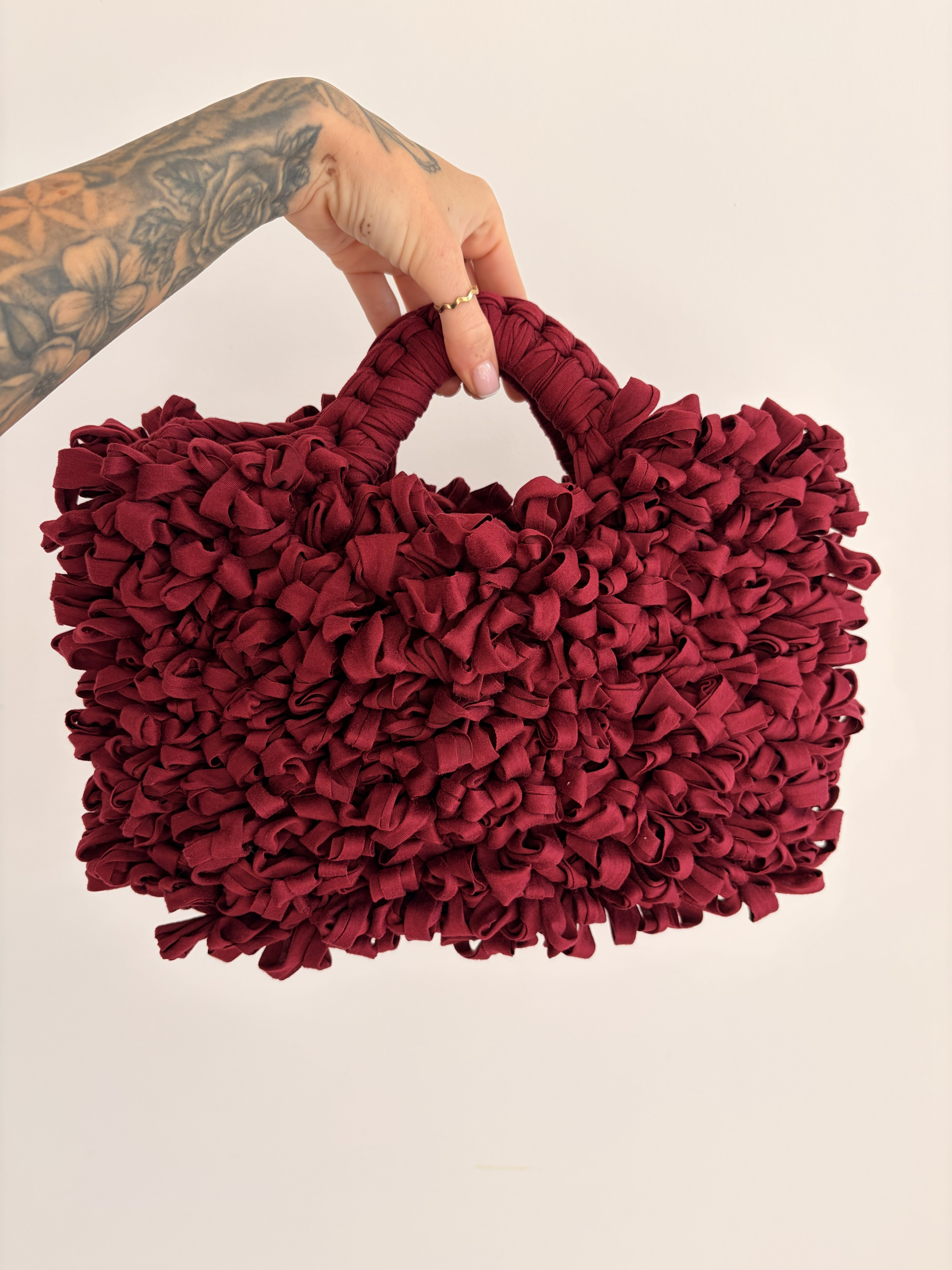 The Koda Bag - Dark Red