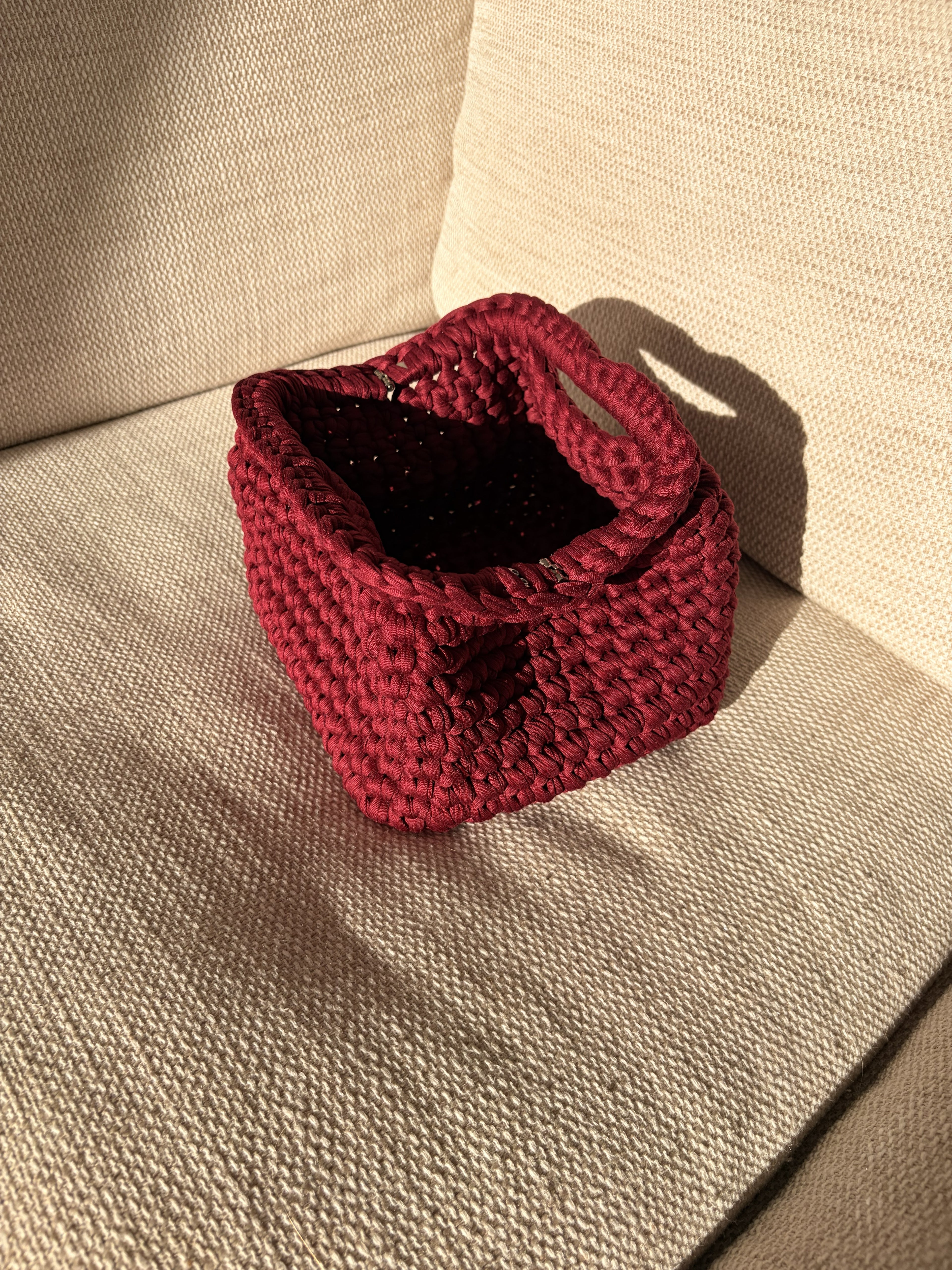 The Koda Clutch - Dark Red
