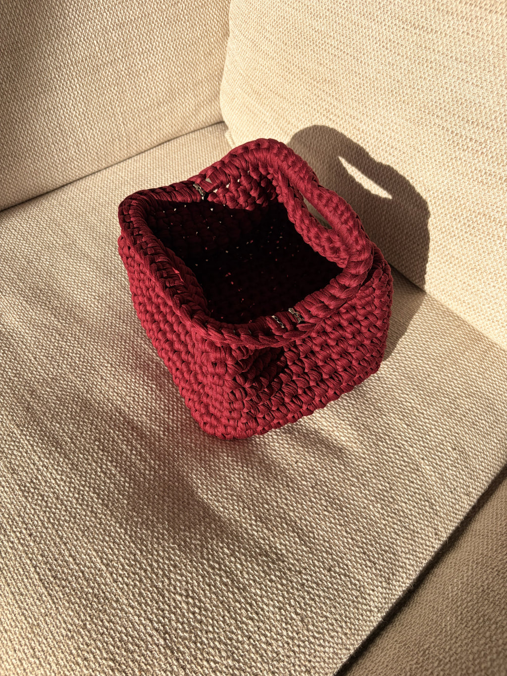 The Koda Clutch - Dark Red