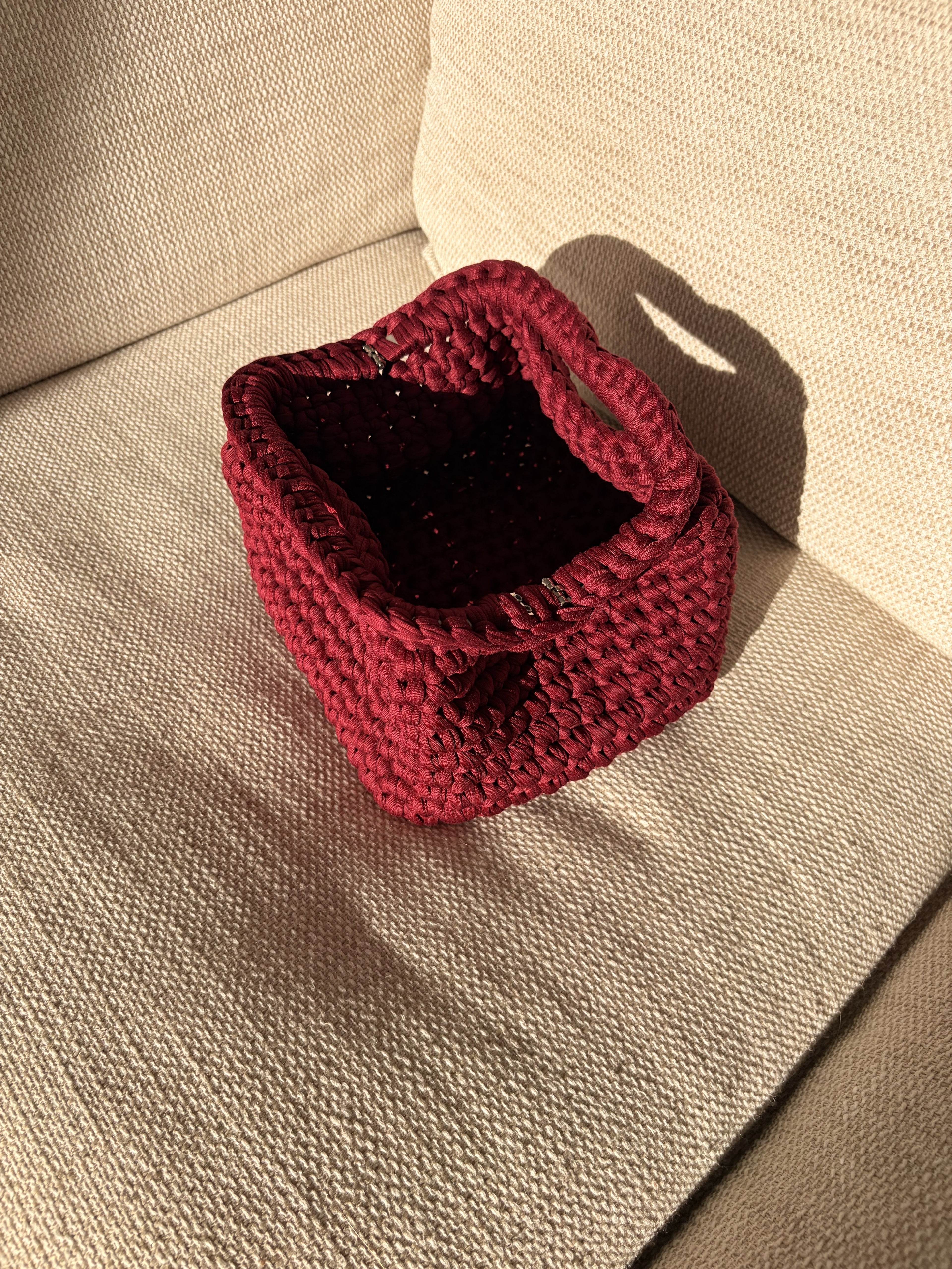 The Koda Clutch - Dark Red