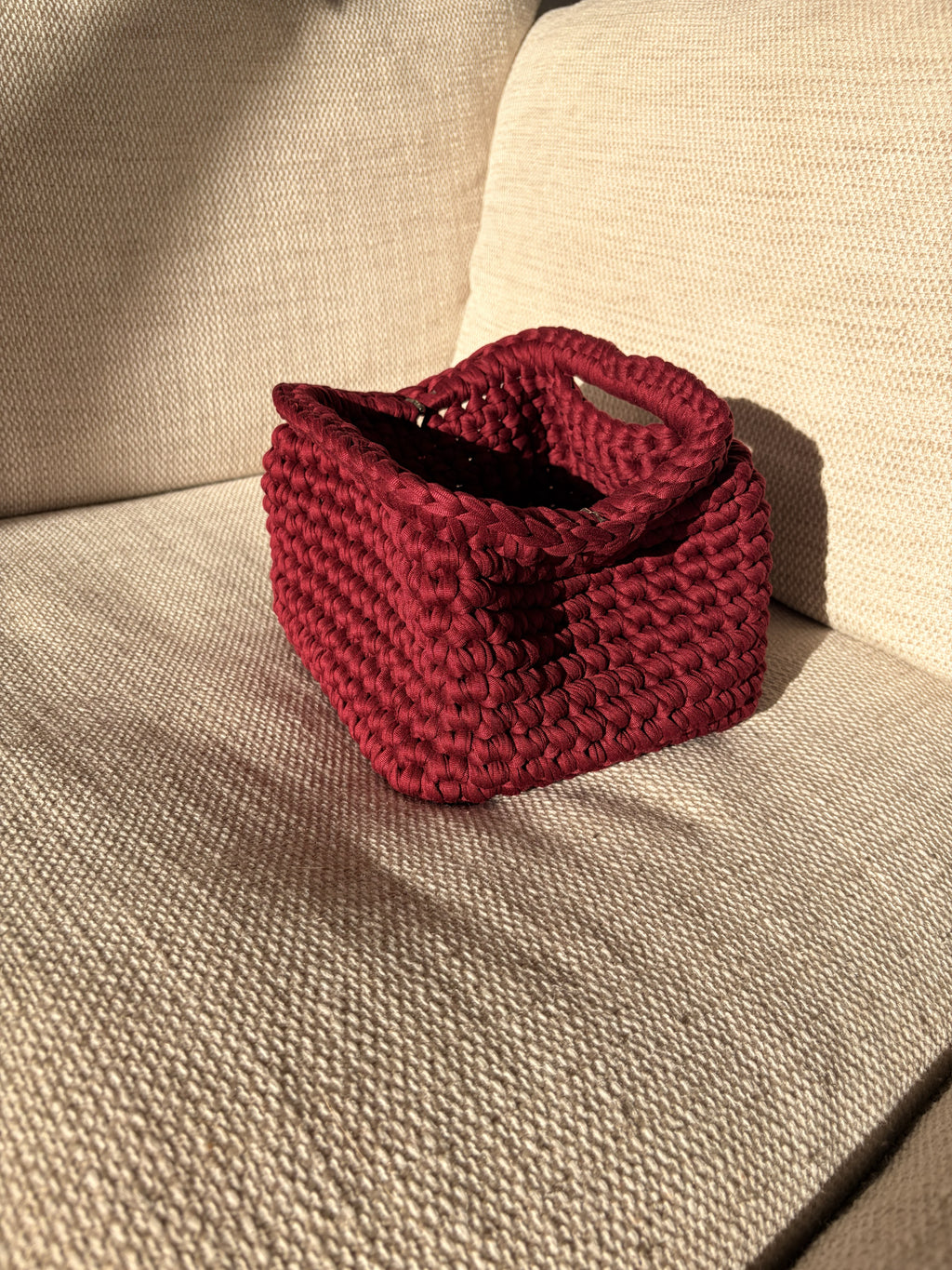 The Koda Clutch - Dark Red