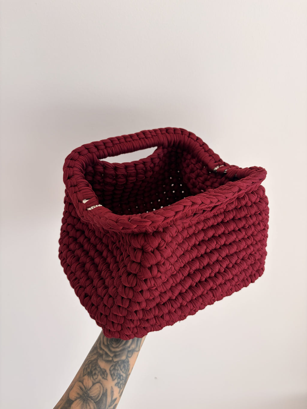 The Koda Clutch - Dark Red