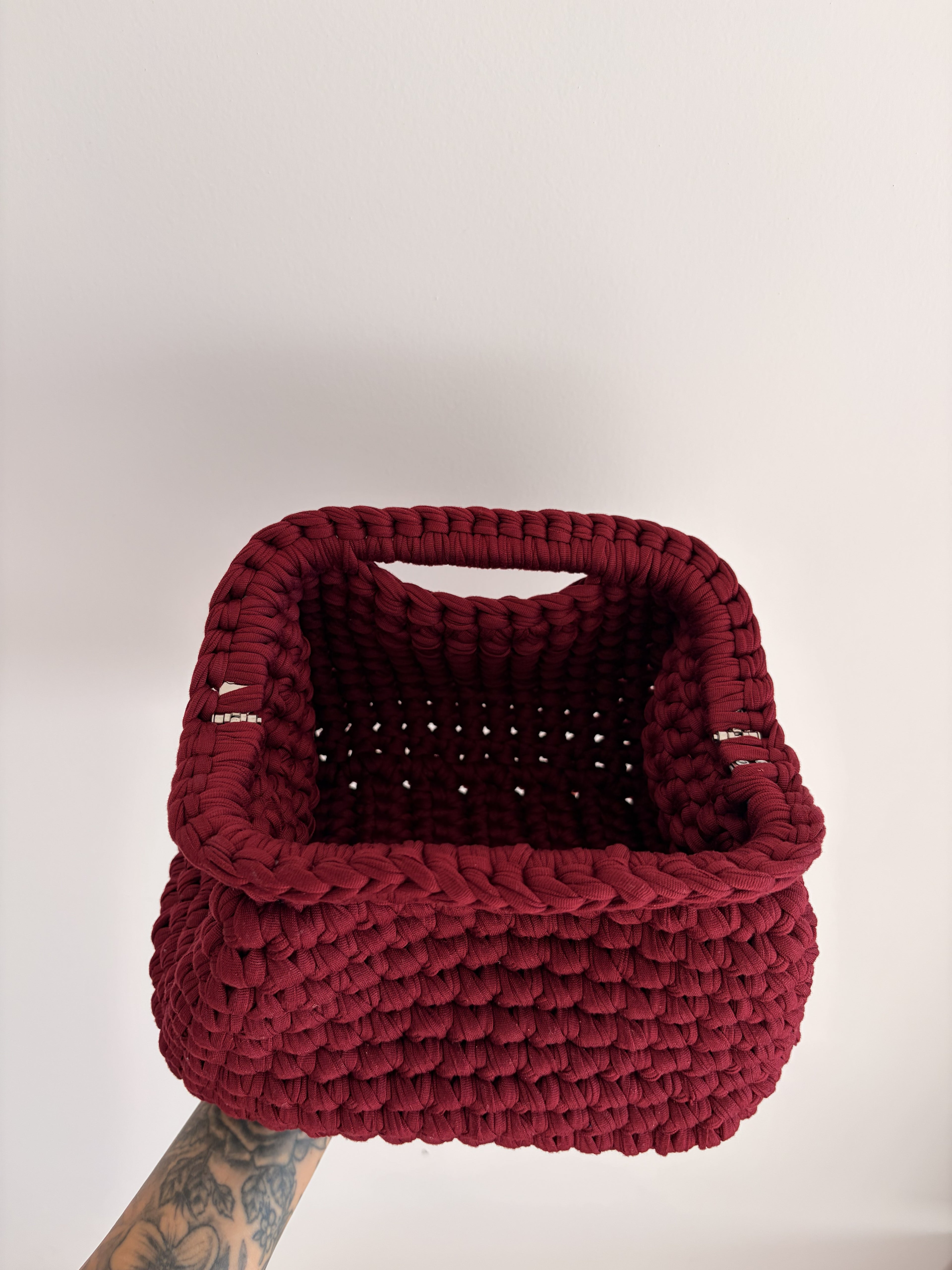 The Koda Clutch - Dark Red