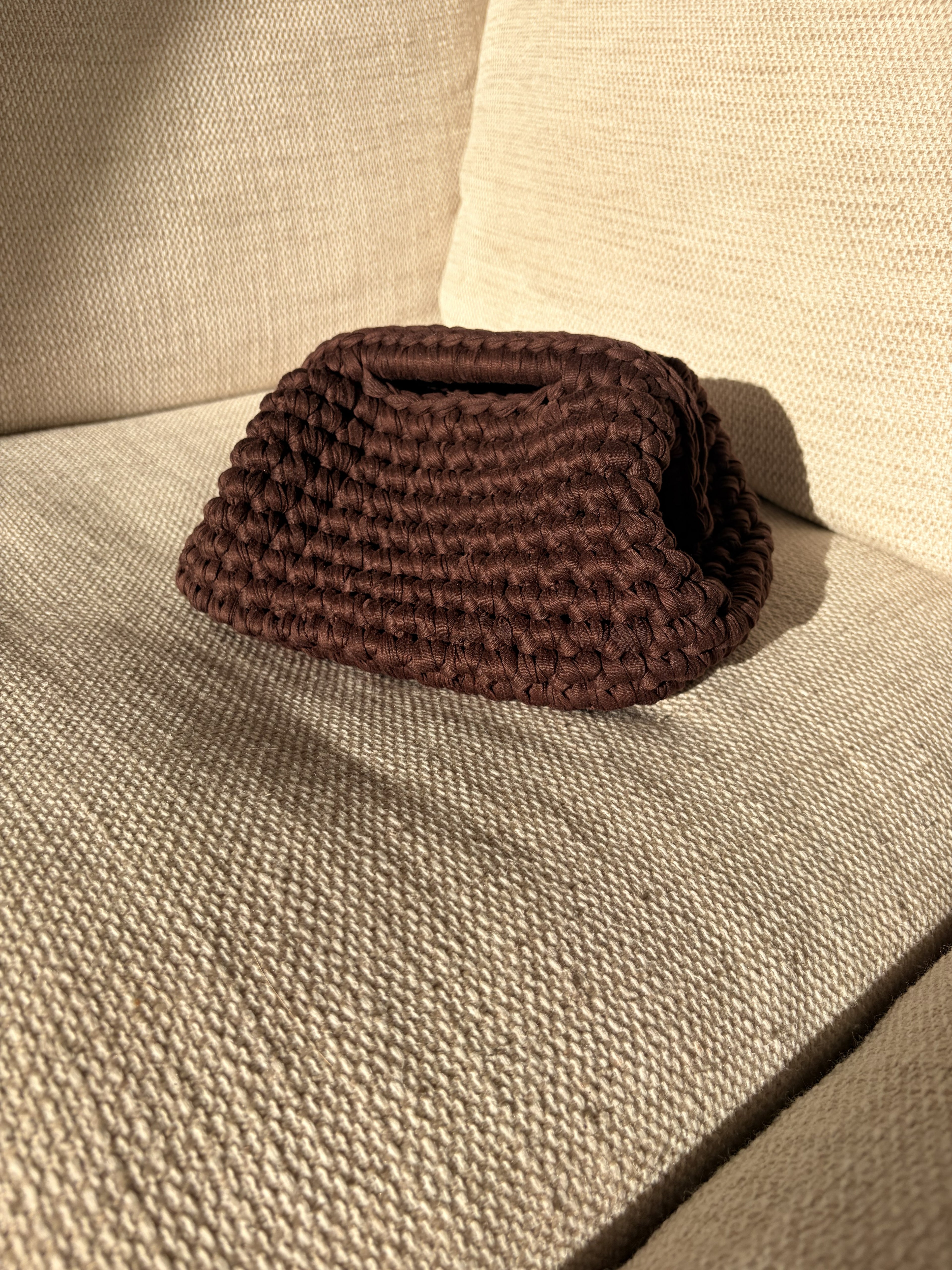 The Koda Clutch - Dark Brown
