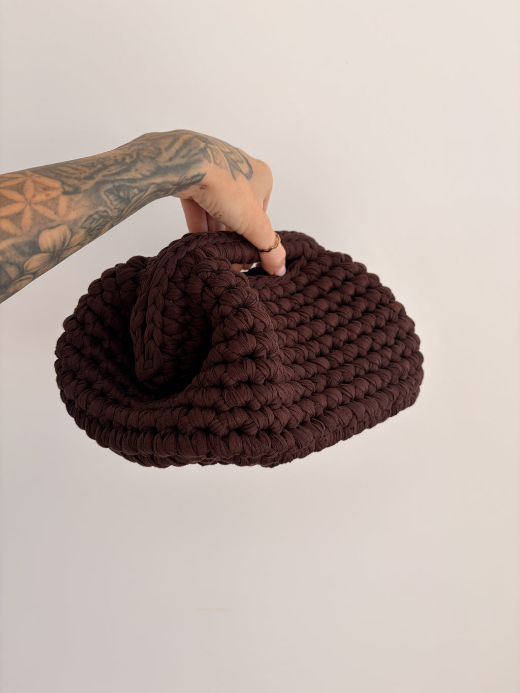The Koda Clutch - Dark Brown