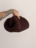 The Koda Clutch - Dark Brown