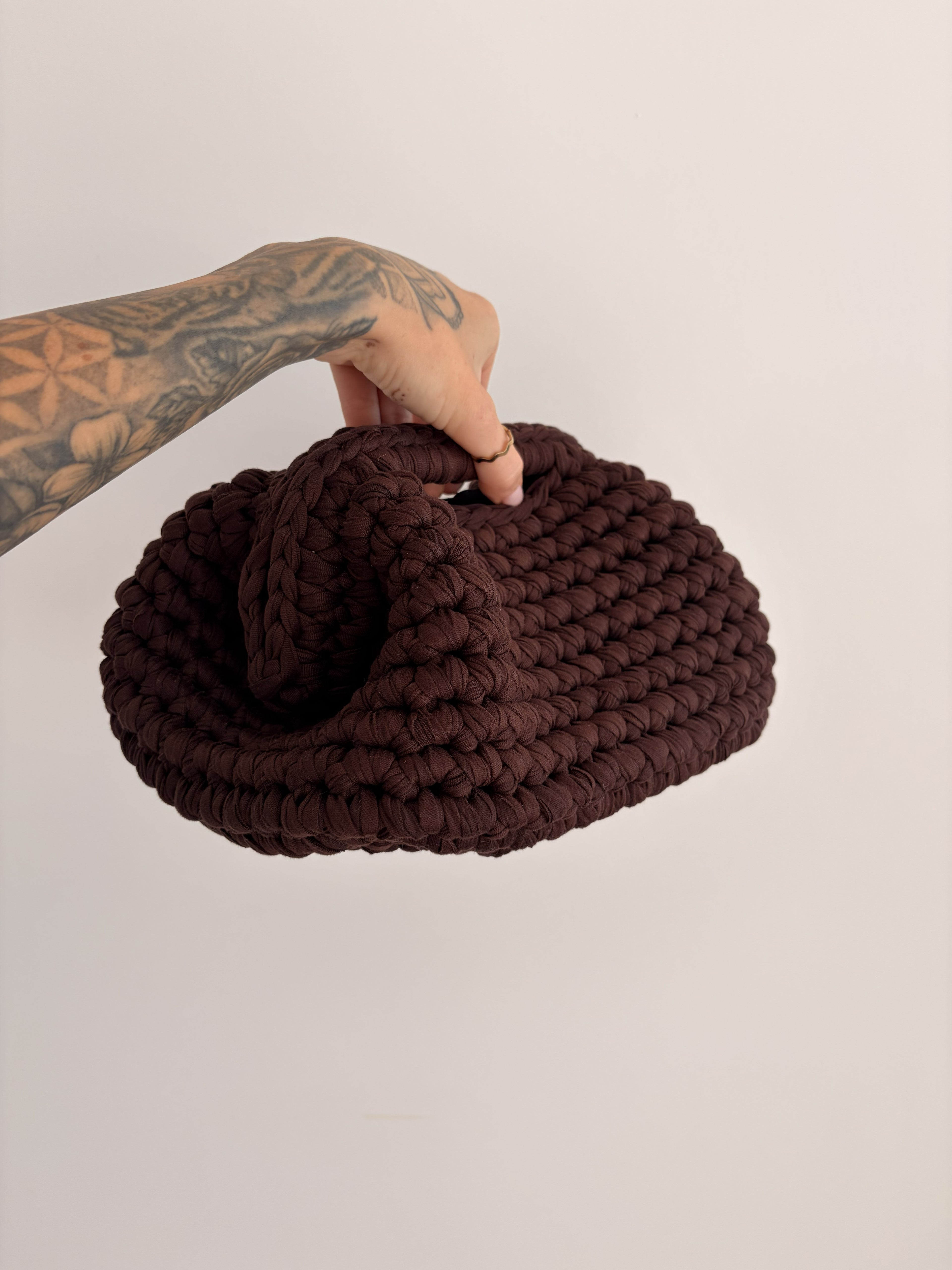 The Koda Clutch - Dark Brown