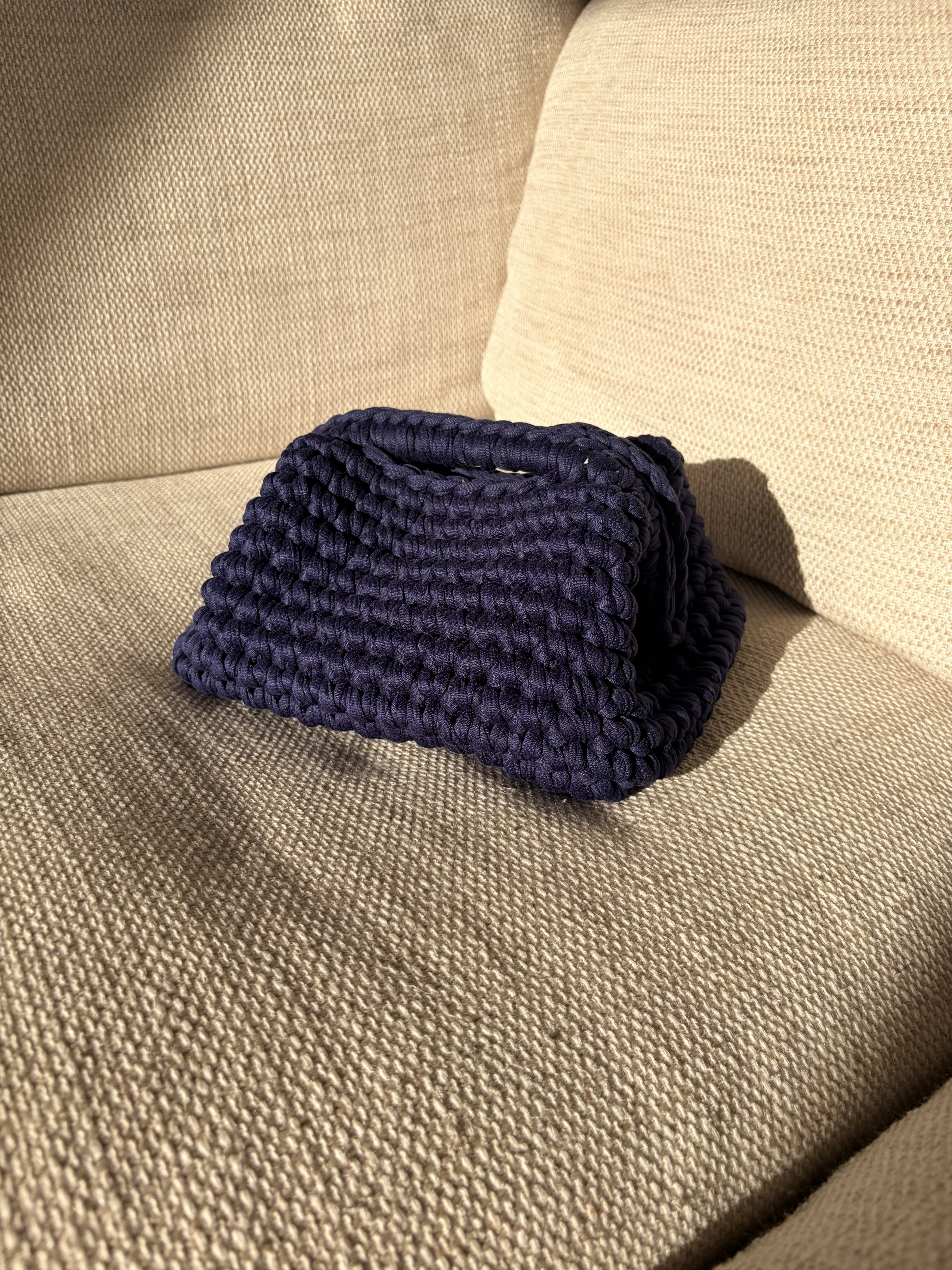 The Koda Clutch - Navy Blue