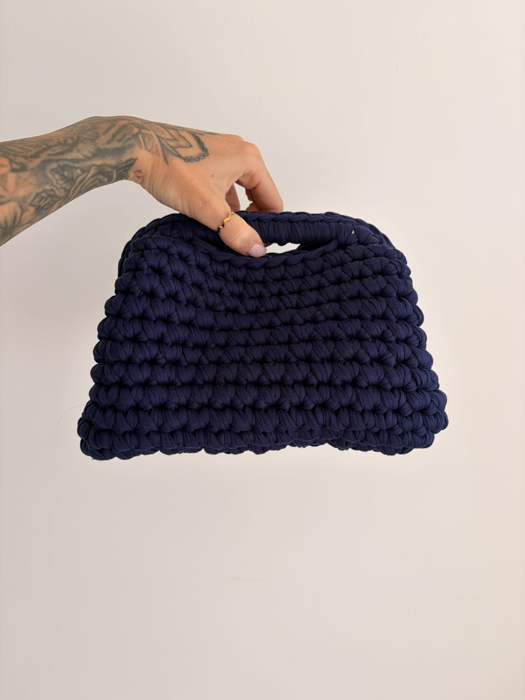 The Koda Clutch - Navy Blue