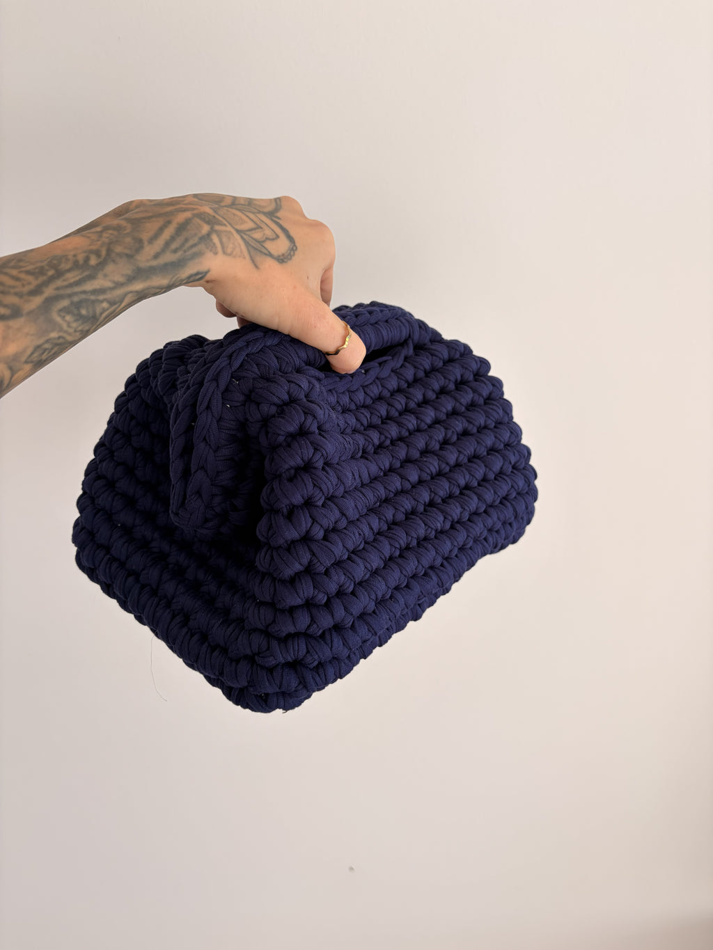 The Koda Clutch - Navy Blue